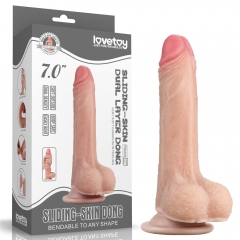 7'' Sliding Skin Dual Layer Dong