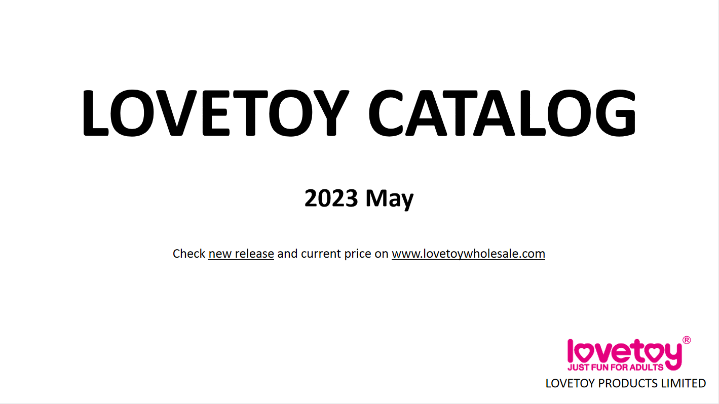 LOVETOY CATALOG & Order Form May. 2023