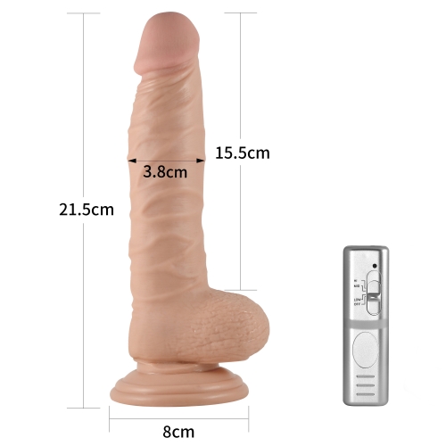 extreme vibrating dildo Real Feel Deluxe 12